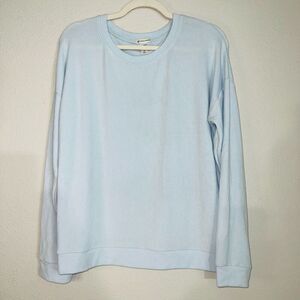 Aspen Dream Cozy Sleep Long Sleeve Light Blue Top